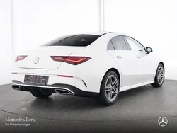 Polarweiß Gebraucht 2024 Mercedes CLA200 AMG Coupé | 36.490 € (Fairer Preis)