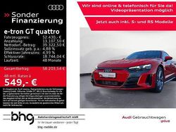 Rot Gebraucht 2022 Audi e-tron GT quattro Ambiente Limousine | 52.430 € (Guter Preis)