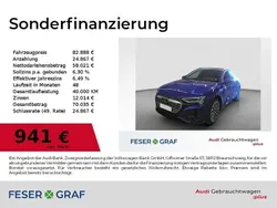 Ultrablau metallic Gebraucht 2025 Audi Q8 e-tron S-Line SUV | 82.888 €