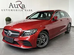 Rot Gebraucht 2020 Mercedes C220 AMG line Limousine | 28.749 € (Guter Preis)