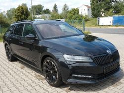 Schwarz Gebraucht 2021 Skoda Superb SportLine Kombi | 29.200 € (Superpreis)