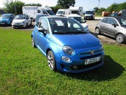 Blau Gebraucht 2022 Fiat 500C Sport Cabrio | 13.900 € (Fairer Preis)