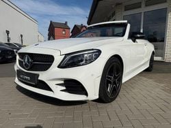 Polarweiss Gebraucht 2020 Mercedes C200 AMG line Cabrio | 31.999 € (Fairer Preis)