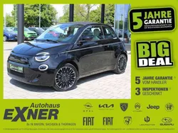 Onyx schwarz Gebraucht 2023 Fiat 500e La Prima Cabrio | 29.990 € (Teuer)