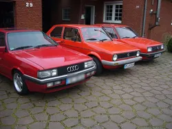 Rot Gebraucht 1987 Audi Coupe GT Basis Coupé | 11.000 €