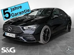 Metalliclack kosmosschwarz Gebraucht 2024 Mercedes CLA200 AMG Coupé | 40.599 € (Etwas zu teuer)