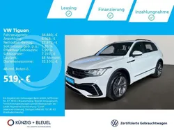 Pure white Gebraucht 2023 VW Tiguan R-line SUV | 34.840 € (Guter Preis)