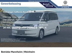 Weiß Neu 2025 VW California Beach Van | 72.679 €