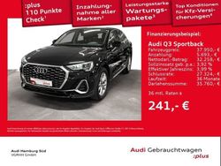 Mythosschwarz metallic Gebraucht 2024 Audi Q3 Sportback S-Line SUV | 39.260 € (Guter Preis)