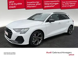 Weiß Gebraucht 2024 Audi A3 Sportback S-Line Limousine | 36.450 € (Fairer Preis)