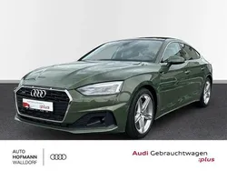 Distriktgrün metallic Gebraucht 2020 Audi A5 Sportback Ambiente Limousine | 31.330 € (Guter Preis)