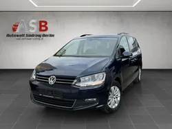 Night blue metallic Gebraucht 2017 VW Sharan Comfortline Van / Kleinbus | 19.999 € (Guter Preis)