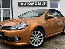 Honey orange metallic Gebraucht 2017 VW Golf Cabrio | 14.979 € (Guter Preis)