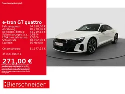 Weiss Gebraucht 2022 Audi e-tron GT quattro Comfort Limousine | 54.950 € (Superpreis)