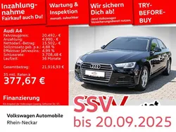 Brillantschwarz Gebraucht 2018 Audi A4 Design Limousine | 20.492 € (Fairer Preis)