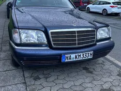 Blau Gebraucht 1995 Mercedes S320 Limousine | 10.999 €