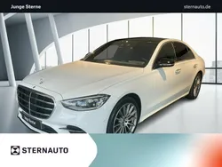 Weiß Gebraucht 2024 Mercedes S450 AMG line Limousine | 104.720 € (Superpreis)