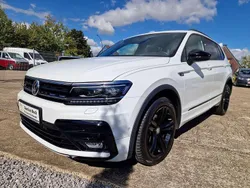 Pure white Gebraucht 2021 VW Tiguan Allspace Highline SUV | 34.900 € (Fairer Preis)