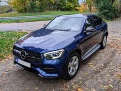 Blau Gebraucht 2019 Mercedes GLC220 AMG line SUV | 50.000 €