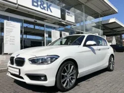 Weiß Gebraucht 2018 BMW 118 Sport Line Kleinwagen | 15.500 € (Fairer Preis)