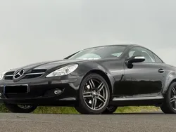 Schwarz Gebraucht 2008 Mercedes SLK200 Cabrio | 9.950 € (Fairer Preis)