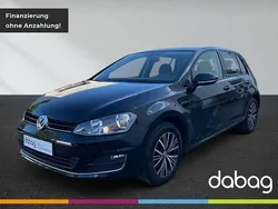 Schwarz Gebraucht 2016 VW Golf VII Allstar Limousine | 12.975 € (Fairer Preis)