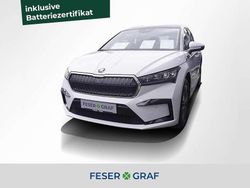 Moon weiss perleffekt Gebraucht 2025 Skoda Enyaq iV SUV | 39.880 € (Superpreis)