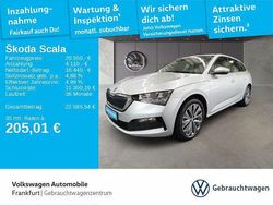 Brillantsilber metallic Gebraucht 2022 Skoda Scala Ambition Kleinwagen | 20.550 € (Fairer Preis)