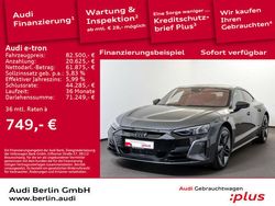 Grau Gebraucht 2022 Audi RS e-tron GT Limousine | 82.500 € (Fairer Preis)
