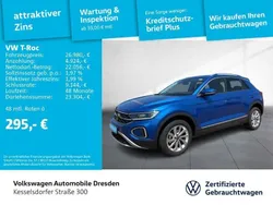 Ravennablau metallic Gebraucht 2024 VW T-Roc Style SUV | 26.980 € (Etwas zu teuer)