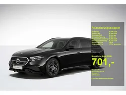 Metalliclack obsidianschwarz Gebraucht 2024 Mercedes E300 AMG Kombi | 65.650 € (Teuer)