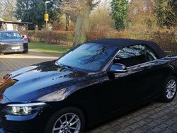Schwarz Gebraucht 2019 BMW 218 Sport Line Cabrio | 21.500 € (Fairer Preis)