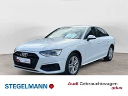 Gletscherweiß metallic Gebraucht 2024 Audi A4 Advanced Plus Limousine | 37.190 € (Fairer Preis)