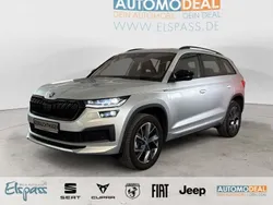 Silber Gebraucht 2024 Skoda Kodiaq SportLine SUV | 41.879 € (Fairer Preis)