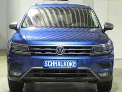 Blue silk (metallic) Gebraucht 2020 VW Tiguan Allspace Highline SUV | 31.250 € (Superpreis)