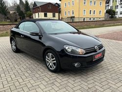 Schwarz Gebraucht 2012 VW Golf Cabriolet Basis Cabrio | 7.990 € (Fairer Preis)