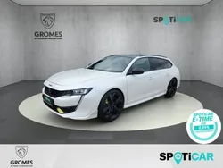 Weiss perlglänzend (metallic) Gebraucht 2022 Peugeot 508 Peugeot Sport Engineered Kombi | 37.990 € (Etwas zu teuer)