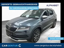 Quarz grau Gebraucht 2020 Skoda Karoq Scout 4x4 SUV | 18.997 € (Fairer Preis)