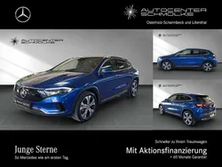 Lack spektralblau Gebraucht 2024 Mercedes EQA300 Advanced Plus SUV | 36.980 € (Fairer Preis)