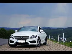 Weiß Gebraucht 2016 Mercedes C400 AMG line Coupé | 24.200 € (Superpreis)