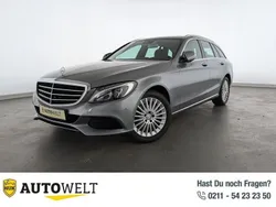 Silber Gebraucht 2016 Mercedes C180 Exclusive Kombi | 17.860 € (Fairer Preis)