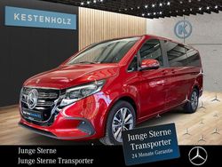 Hyazinthrot metallic Gebraucht 2024 Mercedes EQV300 Van / Kleinbus | 55.390 € (Etwas zu teuer)