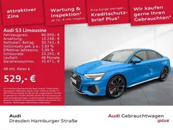 Turboblau Gebraucht 2022 Audi S3 Ambiente Limousine | 40.990 € (Fairer Preis)