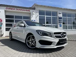 Zirrusweiß (metallic) Gebraucht 2016 Mercedes CLA250 Shooting Brake AMG Kombi | 22.490 € (Fairer Preis)
