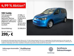 Blau Gebraucht 2024 VW Caddy Basis Van / Kleinbus | 27.990 € (Fairer Preis)
