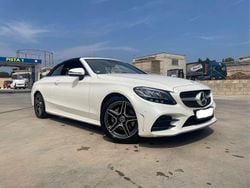 Weiß Gebraucht 2021 Mercedes C200 AMG line Cabrio | 33.700 € (Guter Preis)