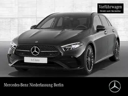 Schwarz Gebraucht 2024 Mercedes A200 AMG Limousine | 31.650 € (Fairer Preis)