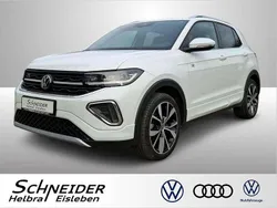 Pure white Gebraucht 2024 VW T-Cross R-line SUV | 28.760 € (Teuer)