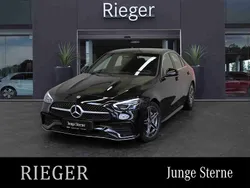 Schwarz Gebraucht 2024 Mercedes C220 AMG Limousine | 41.779 € (Fairer Preis)