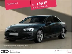 Mythosschwarz metallic Gebraucht 2025 Audi A4 Advanced Plus Limousine | 38.380 € (Fairer Preis)